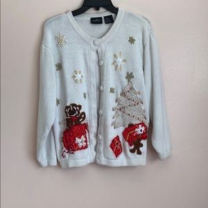 Christmas Cardigan - gently used